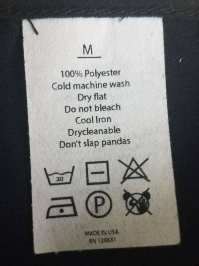 care label